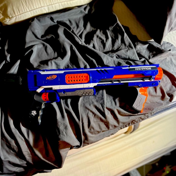 Two Nerf Rampage N-Strike Elite Toy Blaster - Picture 1 of 13